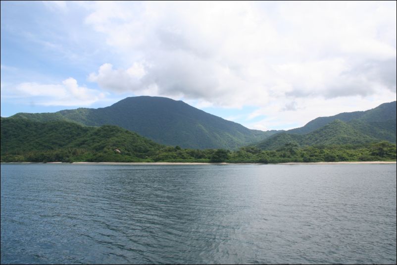 Kysten av Colombia