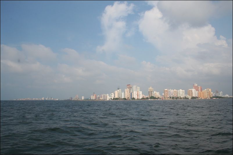 Kysten av Colombia